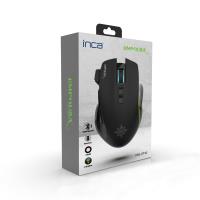 INCA IMG-GT22 Şarjlı Optik Kablolu/Kablosuz Oyuncu Mouse  Bluetooth + ŞARJLI Gaming 